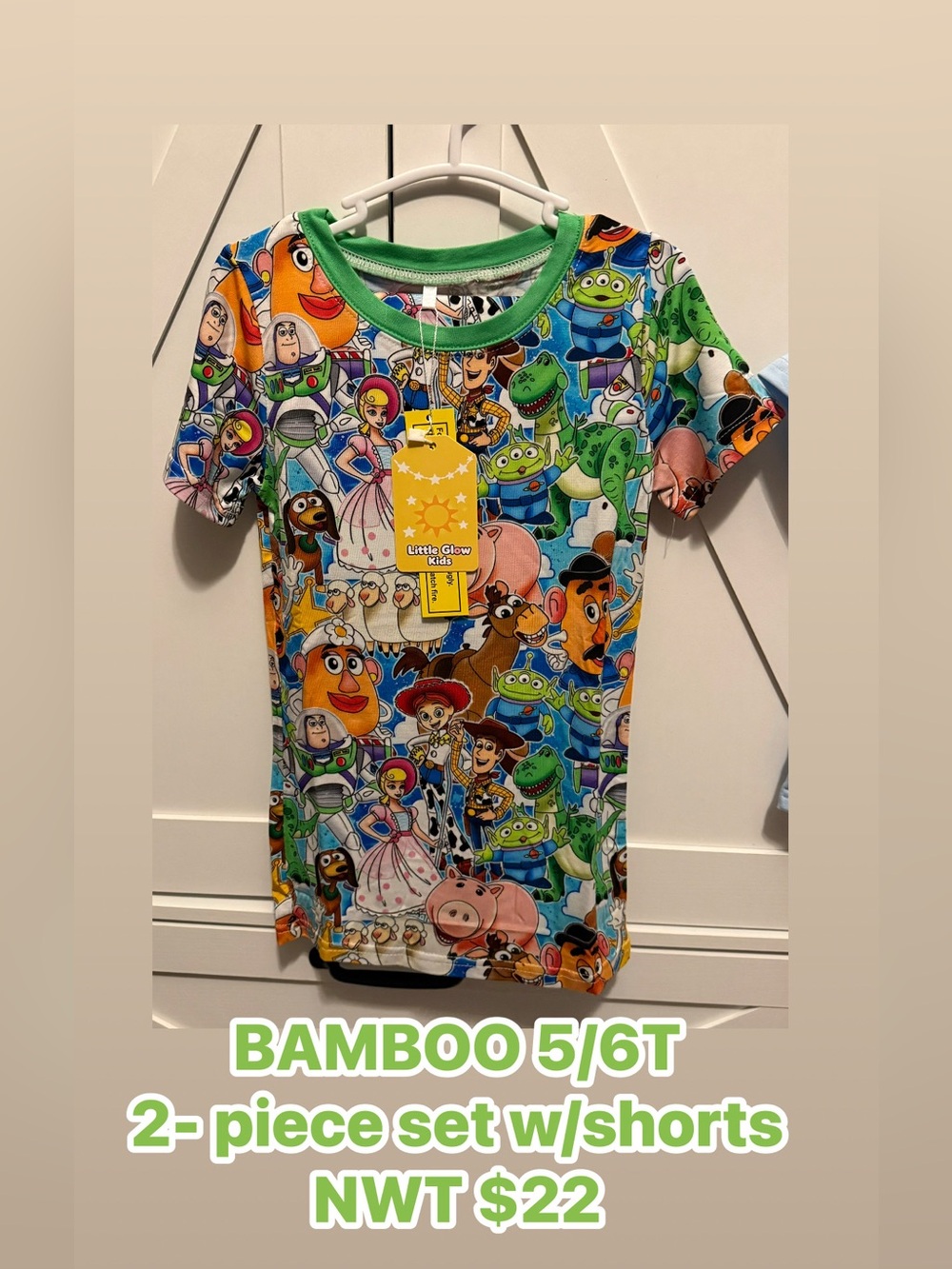 BAMBOO 2-piece set w/shorts, Toy Story